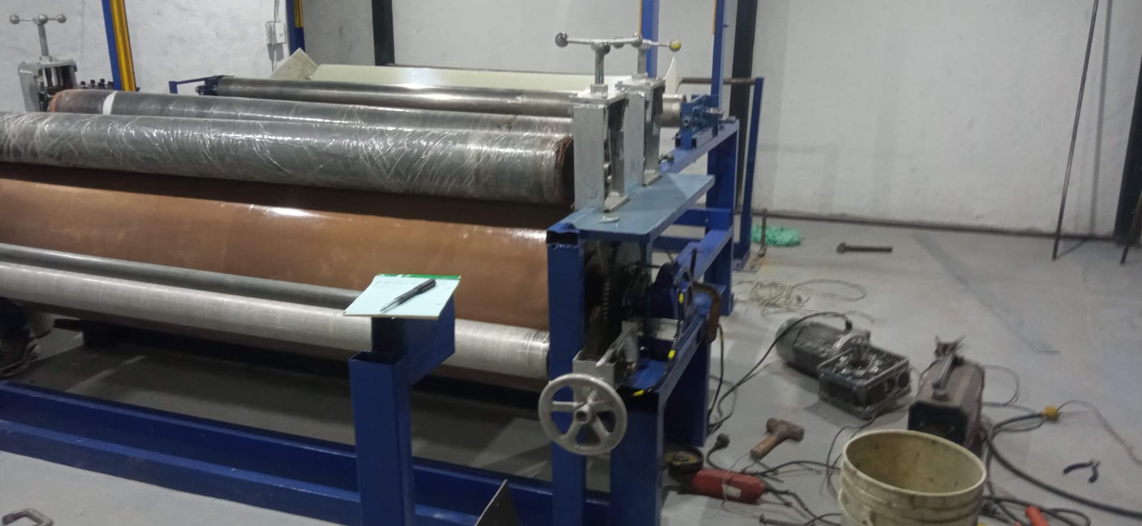 Foam production machinery